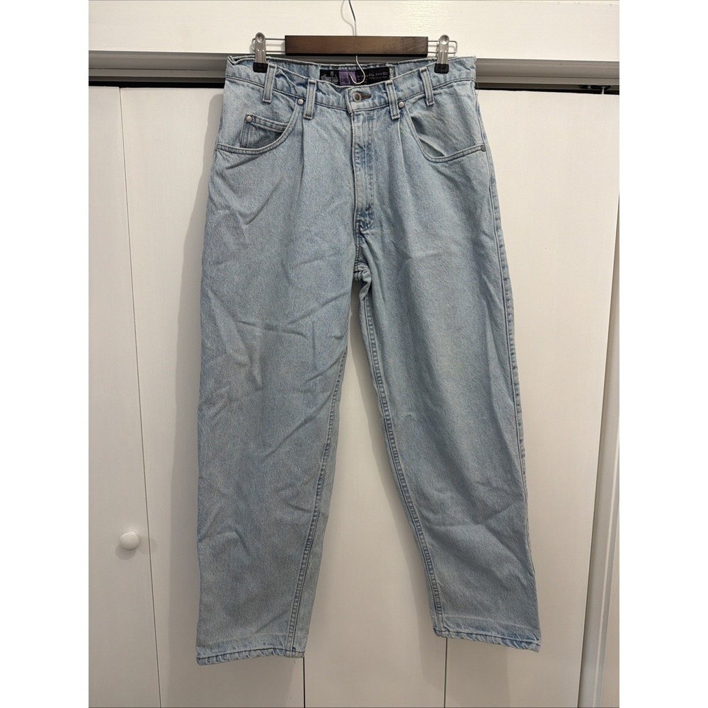 VTG 1992 Levi SilverTab Baggy Jeans‎ Men 32x30 Denim 90s Distressed, Made in USA